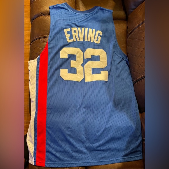 Authentic hardwood classic Julius Erving New York Nets throwback Jersey - Picture 2 of 9